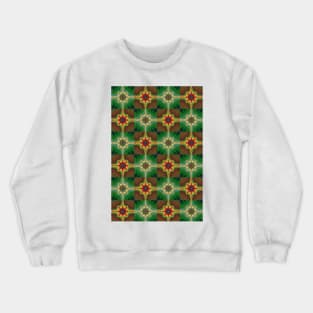 Math Flower tiles Crewneck Sweatshirt